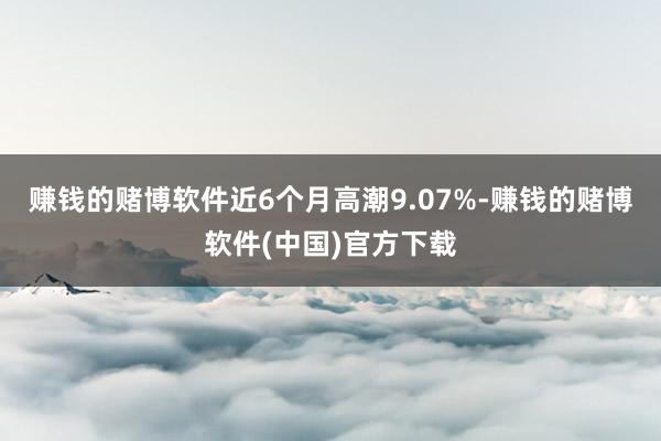 赚钱的赌博软件近6个月高潮9.07%-赚钱的赌博软件(中国)