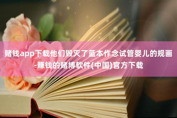 赌钱app下载他们毁灭了蓝本作念试管婴儿的规画-赚钱的赌博软件(中国)官方下载