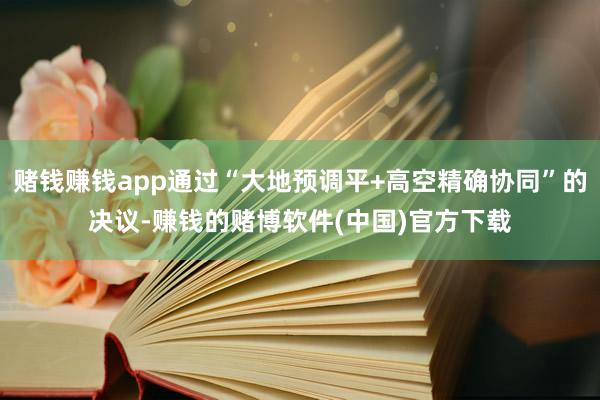 赌钱赚钱app通过“大地预调平+高空精确协同”的决议-赚钱的